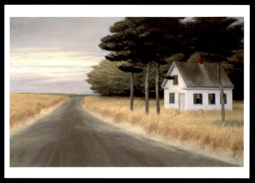 Cartolina edward hopper - cartolina,