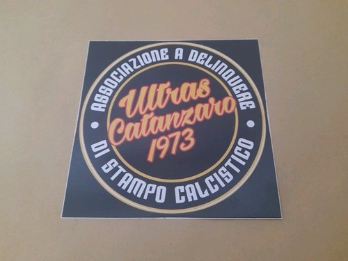 Adesivo ultras catanzaro 1973 - catanzaro,