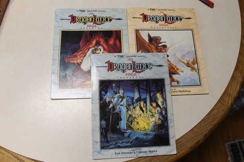 Dragonlance saga books tsr - 1-3,