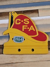 California CSFA Firefighters Association Targa Topper 1964 Casco antincendio