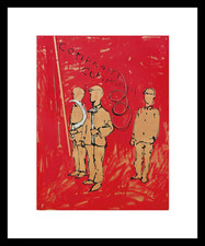 Mario schifano litografia - mario,