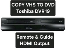 Toshiba VHS DVD Recorder HDMI