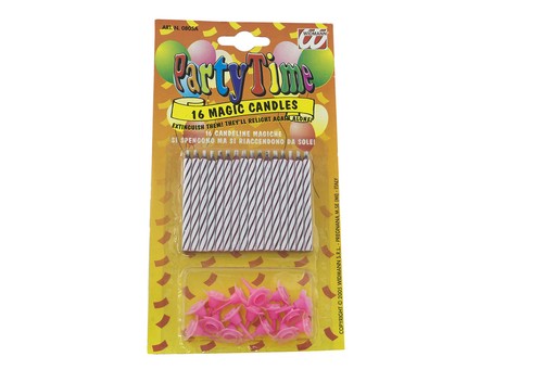 Set 16pz candeline - da,