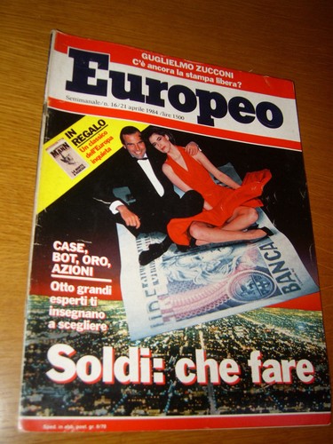 Europeo 1984 gore - l'europeo, 1984/16=gore