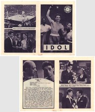 L'IDOLE / THE IDOL Programma cinematografico originale exYU 1948 ALBERT PRÉJEAN, YVES MONTAND