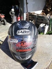 casco moto integrale lazer.