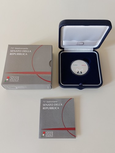 Euro italia argento proof - 5,