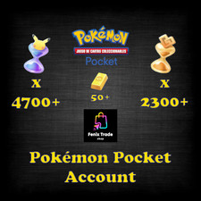 [Global] Pokemon TCG Pocket with 4700+ Pack Hourglass | 2300+ Wonder | 50+ Gold