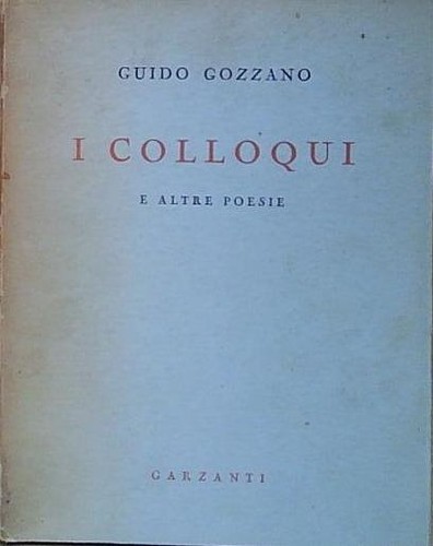 Gozzano guido colloqui e - i,