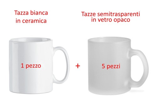 Tazze - 6, ceramica