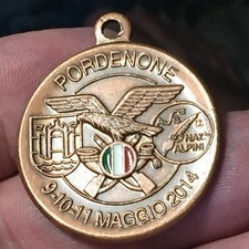 Medaglia ASSOCIAZIONE NAZIONALE ALPINI ANA  ADUNATA NAZIONALE 2014 PORDENONE
