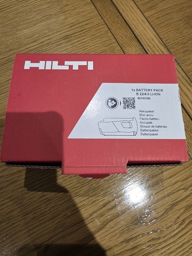 Batteria hilti b22 nuova - hilti, 4.0