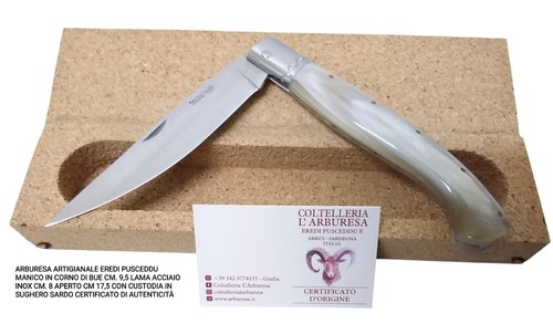 Arburesa coltello artigianale - arburesa,