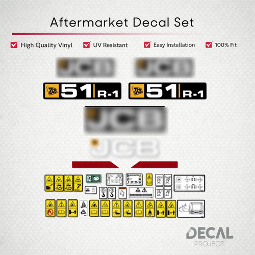 Set decalcomanie aftermarket