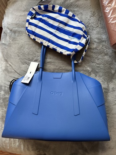 Obag blu nuovo con marsupio