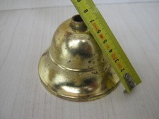 ANTICA COPPETTA COPRIFILI VINTAGE X LAMPADARIO IN LAMIERINO DORATO DIAMETRO CM 9