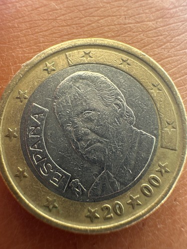 Moneta euro spagna - 2000,