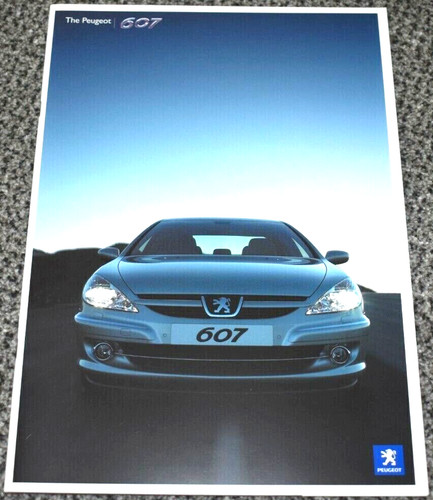Peugeot 607 brochure - 607, uk
