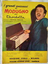 MODUGNO SPARTITO 12 CANZONI