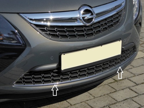 Barra cromata per opel zafira - barra,