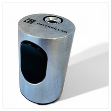 Accendino Pubblicitario Caterpillar Vintage BRAUN T2 Acciaio DIETER RAMS 1969