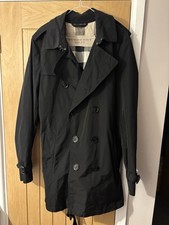 Trench uomo Burberry Brit nero
