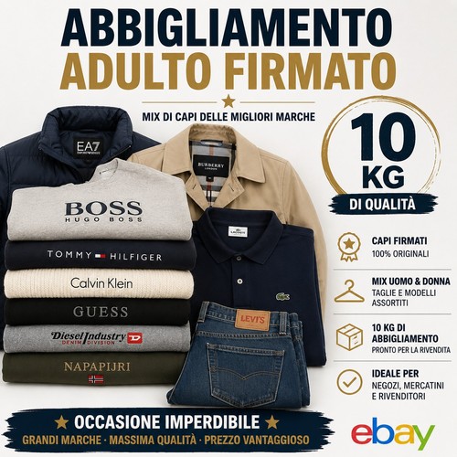 Abbigliamento firmato - kg,