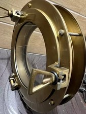 Oblò in ottone per finestra