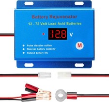 12V-72V Battery Desulfator for