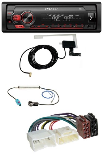 Pioneer 1din usb - mp3, aux