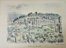 Michele Cascella litografia