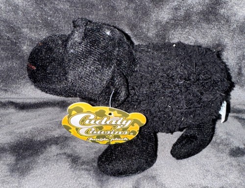 Cuddly cousins plush black - cousins,