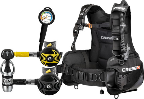 Cressi solid plus scuba - solid,