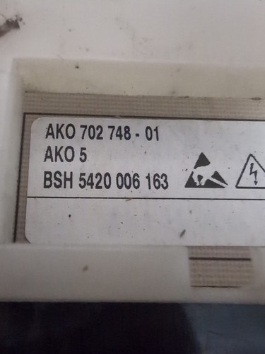 Bosch lavatrice pcb ακο - bosch,