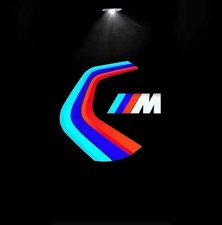 2 PROIETTORI LOGO LUCI LED PORTE SOTTOPORTA CON LOGO M BMW