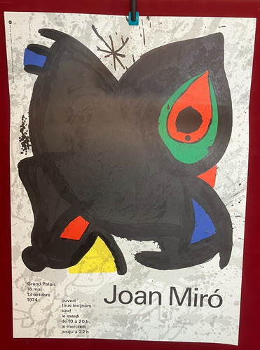 Miro joan affiche - miro,