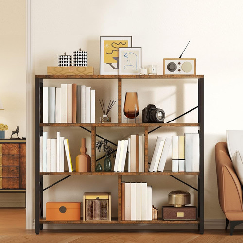 Libreria angolare ripiani - libreria,