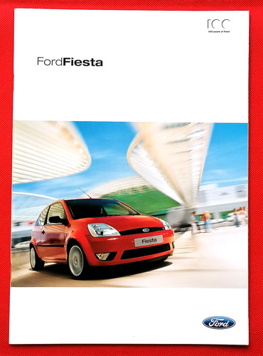 Brochure vendita ford fiesta - brochure,
