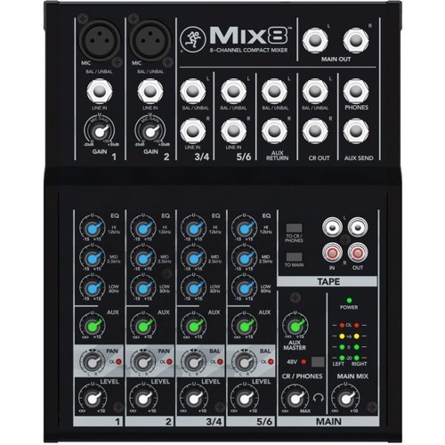 Mackie mix8 nuovo - mackie,