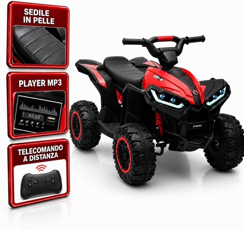Quad elettrico bambini falcon - bambini,