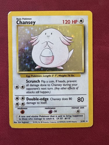 Chansey set base - (3/102),