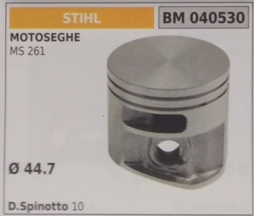 Pistone completo segmenti e - completo, di