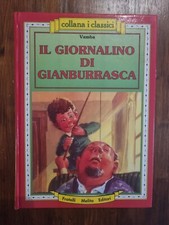 Il giornalino di Gianburrasca Vamba Libro Fratelli Melita Editori 1988 illustrat