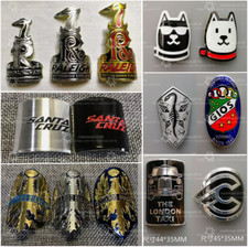 Metal head badge bike - metal,