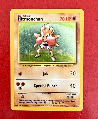 Lotto carte pokemon hitmonchan - lotto,