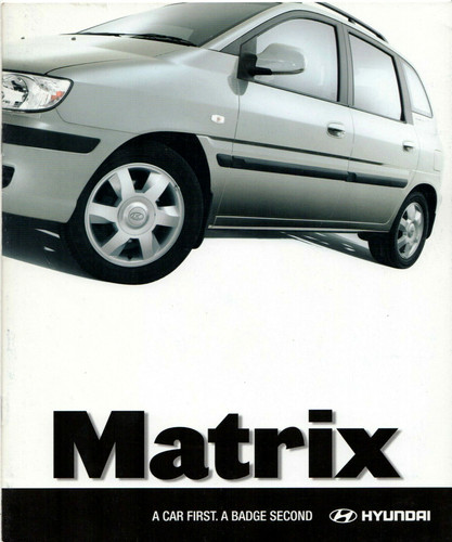 Hyundai matrix 2005 - matrix, 2005-2006