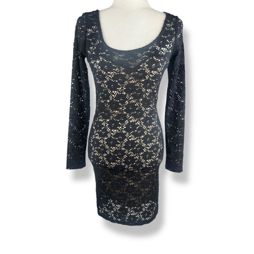 Y2k mini abito bodycon nero - y2k,