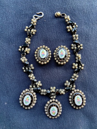 Parure collana ed orecchini - collana,