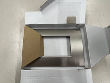 Placca 3 posti Acciaio