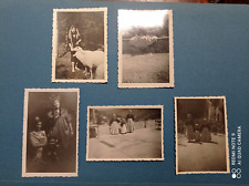 FOTO ORIGINALI DI RAGAZZE DONNE IN COSTUME DI SCANNO ABRUZZO 1947-52
